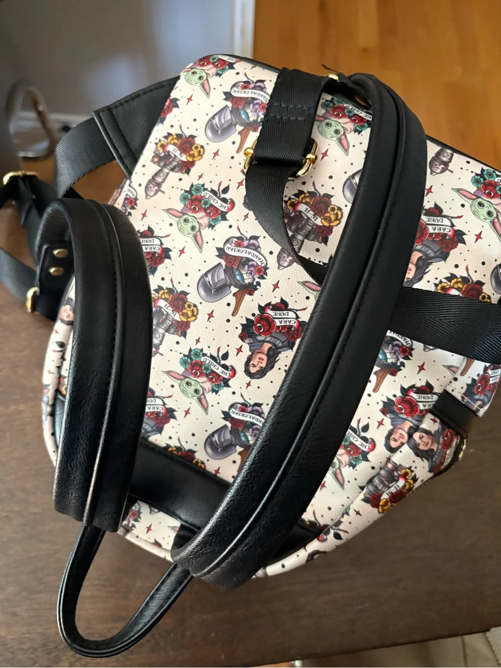 Loungefly Cream Star Wars Character Mini Backpack